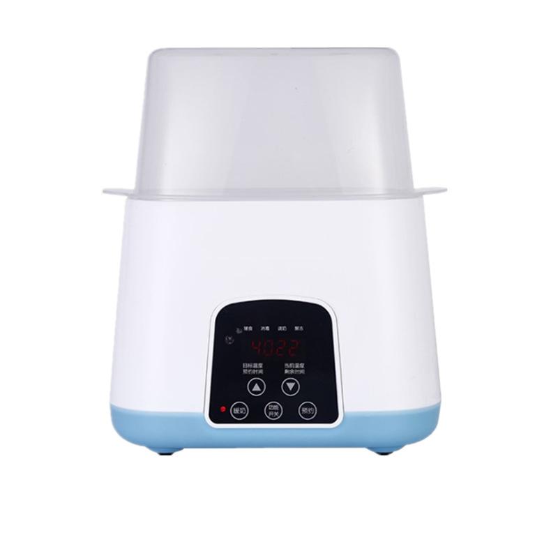 Baby Bottle Warmer, Bottle Steam Sterilizer 5-In-1 Smart Thermostat Double Bottle Baby Food Heater for Breast Milk or Formula