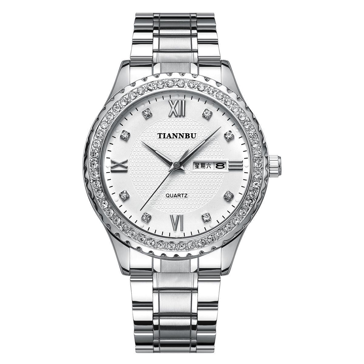 Men's Automatic Mechanical Watch Luxury Luminous Stainless Steel Skeleton Sport Watch for Men