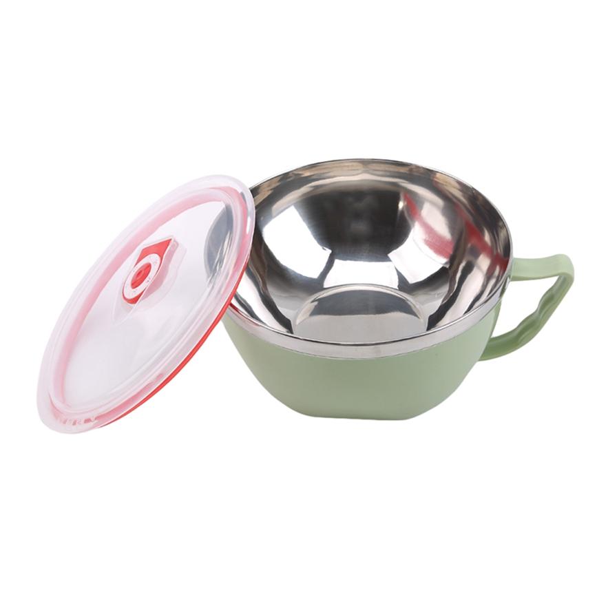 Kitchen Tools Food Container Instant Noodle Bowl With Handle Multi Fresh Soup Bowl