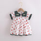 Summer  Korean Style Baby Girls' Dress 0-4 Year Old Children Lovely Princess Dress Children's Dress