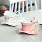Cup Ceramic Coffee Cup Couple Cup Set Pair Birthday Wedding Gift 180ml