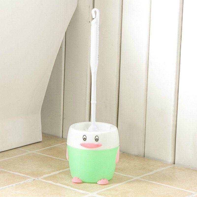 Household Toilet Brush Set Creative Free Punching Toilet Wash Toilet Brush New Long Handle No Dead Corner Cleaning Brush
