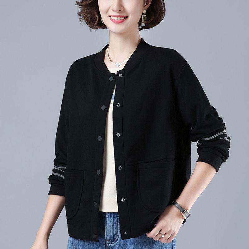 Fashion Solid Women Jacket Long Sleeve Lady Baseball Sports Outwear Overcoat Jacket Zipper Coat