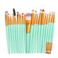 7/20pcs Makeup Brush Setl Foundation Powder Eyeshadow Make-up Brushes Contour Blending Cosmetic