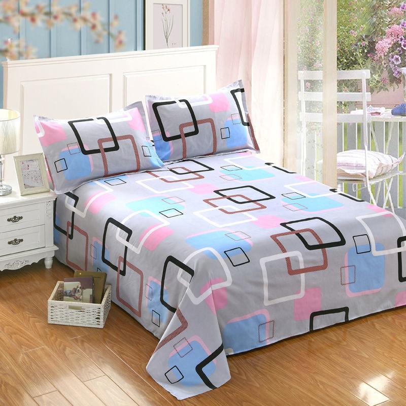 Single Bed Sheet Single Double Bed Skin-friendly Sanding Single Bed Single Bed Sheet Four Seasons Household Bedroom Multiple Specifications