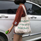 Japanese Retro Simple and Fresh Portable Canvas Bag Green Bag Women Large Capacity Shoulder Bag Shopping Bag Women
