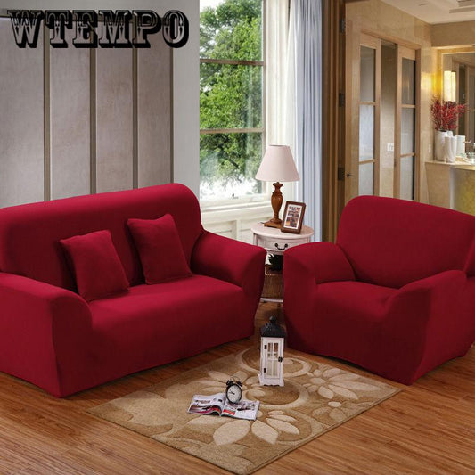 European Sofa Cover Stretch  Elasticity Couch Cover Sofa For 1/2/3/4 Seats Soft Slipcover