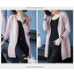 Spring and Autumn Knitted Cardigan Sweater Mid-length Loose Long-sleeved Jacket Fashion Thicker Women's Jacket