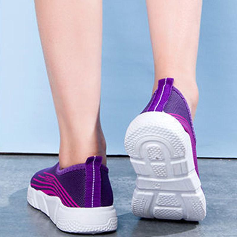 Women Autumn and Winter  Walking Shoes Women's Mother Shoes Casual Fleece Warm Sports Running Shoes