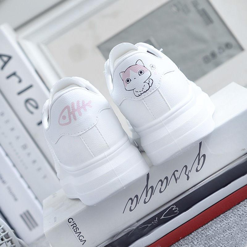 Summer Breathable White Shoes Female Hollow Sports Student Net Shoes Breathable Women