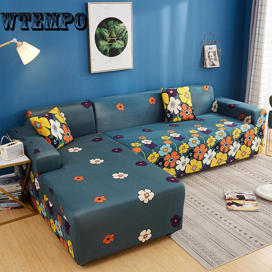 Slipcover  Sectional Sofa Cover All-inclusive Couch Case Tight Wrap