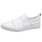Plus Size 38-44 Summer Men Leather Sneakers Comfortable Deodorant Running Basketball Shoes Breathable Shockproof Non-slip Black Shoes
