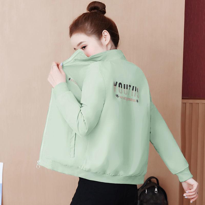 Lining Spring and Autumn Jacket Women 2021 Korean Casual Baseball Uniform Small Jacket Jacket Top