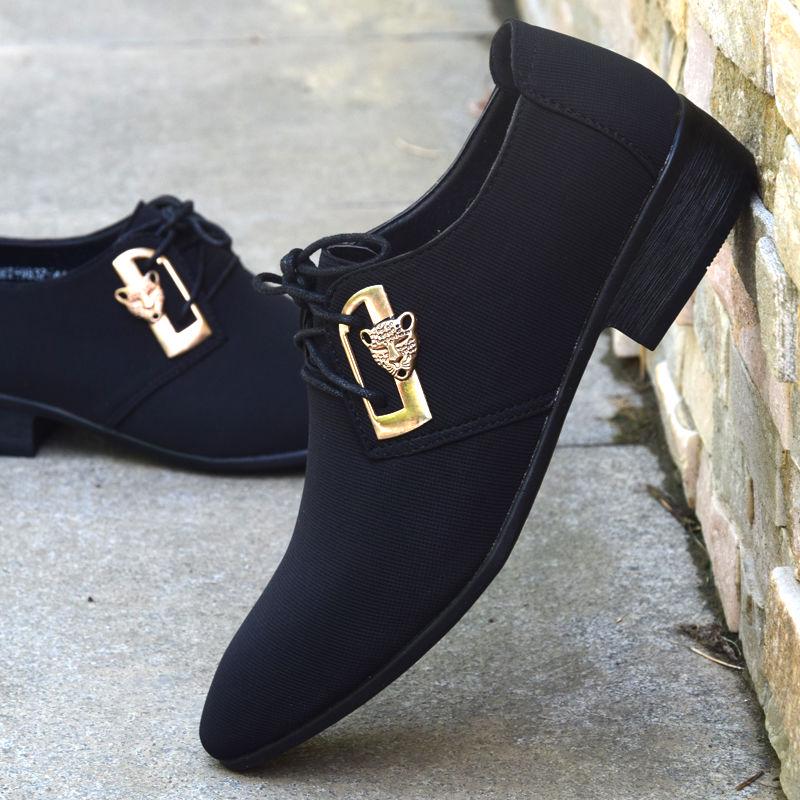 Tassel Business Formal Dress Men PU Leather Loafer Formal Dress Flats  Office Oxford Shoes for Men