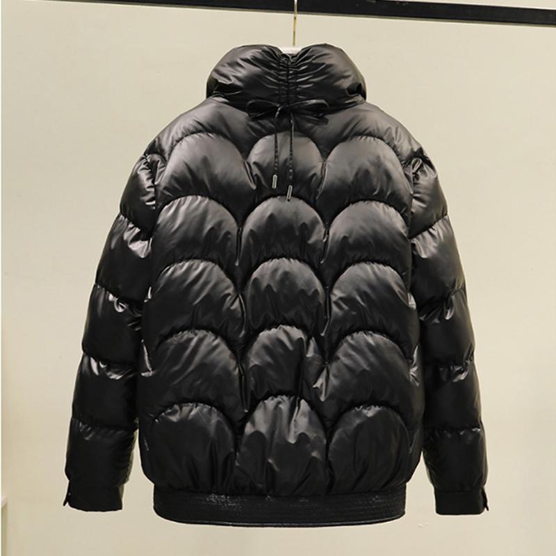 Women Fashion Winter Jackets Warm Parkas Coats Black Slim Plus Size Ladies Down Jackets