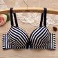 Women's Underwear No Steel Ring Sexy Gather Bra Thin Small Bra Sweet and Cute Without Steel Ring Gather To Collect The Milk