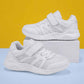 Size 27-41 Child Sneakers Sandals Baby Toddler Shoes Kids Breathable Basketball Shoes Lightweight Running Shoes Wear-resistant Deodorant White Shoes