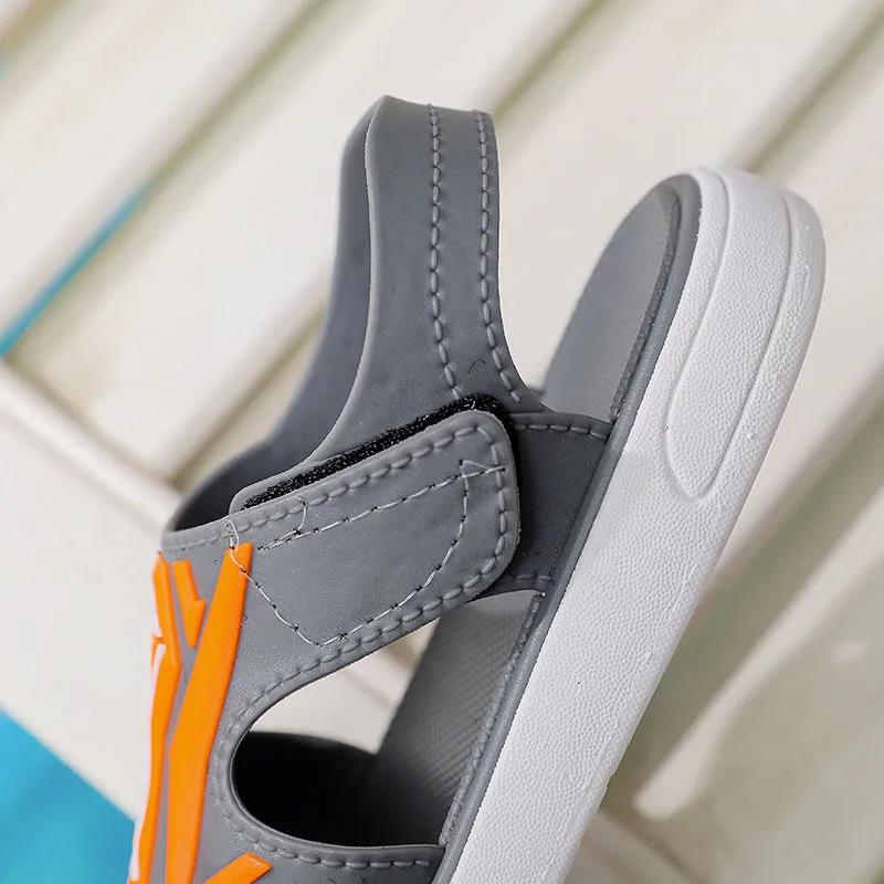 Boy's Summer Sandals Soft Sole Wear-resistant Outdoor Light Sandals Big Boys Anti-slip Flat Casual Cool Shoes