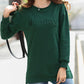 Fashion Women Turtleneck Long Sleeve Ruffled Knitting Sweater Solid Basic Pullover Slim
