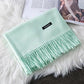 Scarves Fashion Cashmere Scarves Thick Keep Warm Unisex Scarf Headband Hijab Lady Shawls Wraps