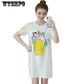 Brand Summer Large Size  Dress Ladies Casual Loose Dress