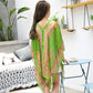 Sunscreen Shawl Beach Multi-used Variety Silk Scarf Chiffon Printing Anti-ultraviolet Temperament Cape Shawl with Scarf Outside