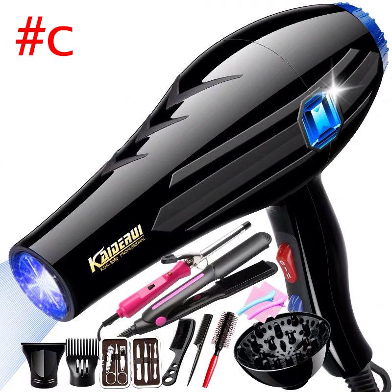 1600W Luxury Commercial Hair Dryer Set Negative Ion Hair Protection Hot/cold Hair Dryer for Home Hair Salon
