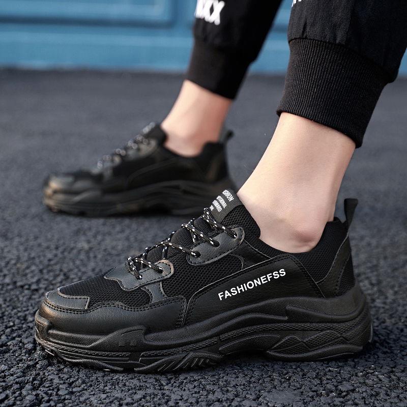 Autumn Winter Men Sneakers With Warm Running Shoes for Men Leather Jogging Sneakers Sport Footwear
