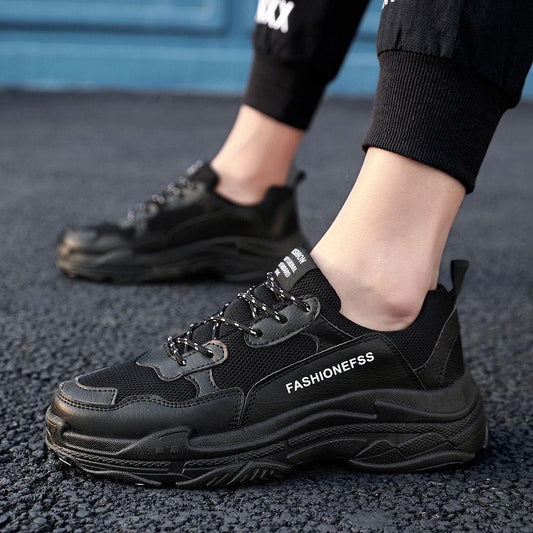 Autumn Winter Men Sneakers With Warm Running Shoes for Men Leather Jogging Sneakers Sport Footwear
