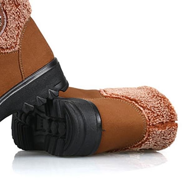 Winter Female Cotton-padded Shoes Plus Velvet Warm Female Cotton Boots Soft Bottom Non-slip Boots