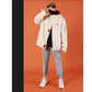 Oversize Real Full Zipper Solid Fashion Cotton Cotton-padded Jacket Hooded Warm Winter Jacket Women