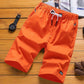 2pcs Men's Five-point Pants Summer Thin Shorts Outerwear Sports Beach Casual Shorts