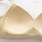 High-quality Large-size Thin Anti-sagging Breast-receiving Ladies' Bra Gather Type Non-wire Non-magnetic Underwear Bra