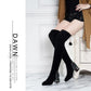 Women's Thick Heel Over Knee Boots High Heel Elastic  Boots Autumn  Winter Plus Fleece High Boots