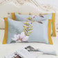 A Pair of Ice Silk Pillowcases Simple Patterned Style Summer Cute Tencel Cool Pillow Core Set Can Be Washed