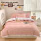 Bed Four Sets of Striped Grade Sheets Sheets Are Sleeve Set 1.8 Meters 2 Meters Bed Home Bedding Fresh Style