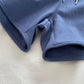 Sports Shorts Women's Spring and Summer High Waist Thin Solid Color Wide Leg Three-point Pants Home Shorts