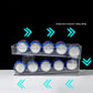 Refrigerator Beer Beverage Can Storage Box Large-capacity Transparent Storage Rack Home Kitchen Double Layer Storage Box