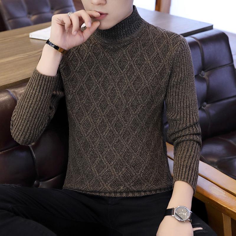 Pullover Sweater Men Knitted Jersey Sweaters Mens Knitwear Clothes Sueter Hombre Camisa Masculina