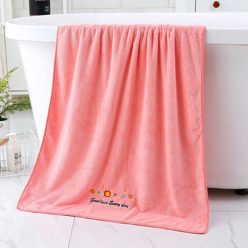 Large Towel Bath Towel Household Towel Set Bath and Wash Face Fabric Is Soft and Absorbent Does Not Shed Hair and Does Not Fade