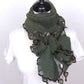 Bright Silk Edging Scarf Women Long Fashion All-match Dancing Scarf Sweet Shawl Wrap