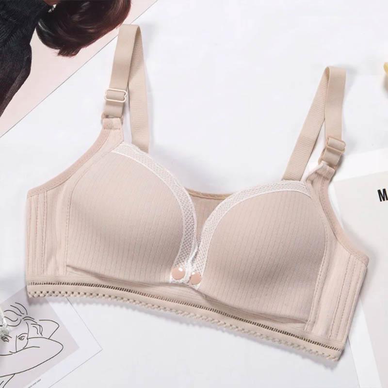 Bra Pregnancy Maternity Underwear Comfortable Lace Cotton Postpartum Anti-glare Breathable Lightweight Bra