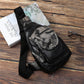Camouflage Chest Bag Men Large Capacity Multi-pocket Shoulder Bag Outdoor Sports Bag Backpack