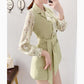 Shorts Set Women Summer Vest Coat Lace Blouse Shorts 3-piece Set Pluz Size Outfits