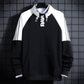 Men's Long-sleeved Sweater Youth Casual Bottoming Shirt Turtleneck Sweatshirts Men Autumn
