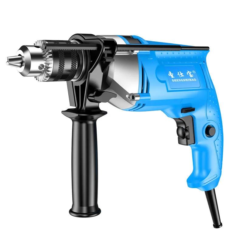 1380W Industrial Electric Drill Impact Drill Wired Electric Screwdriver Motor