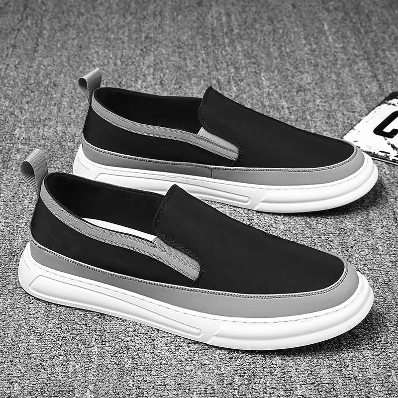 Summer Breathable Canvas Shoes Casual Shoes Men's Soft Bottom Driving Shoes Old Beijing Cloth Shoes