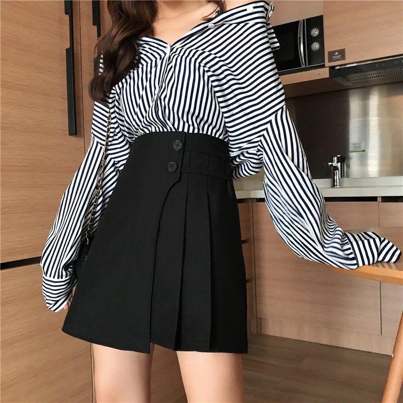 S-XXXXL Irregular Split Fork Women Sexy Tight A-line High Waist Short Skirt  Zipper Home Office Club Casual