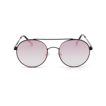 WTEMPO Sunglasses Reflective UV Protect Glasses Transparent Black Frame Steampunk Women Eyewear