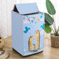 Washing Machine Cover Automatic Sunscreen Laundry Dryer Waterproof Protector Silver Cartoon Animal Printed Dust Proof Case